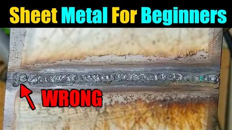 best way to weld sheet metal panels|welding 16 gauge sheet metal.